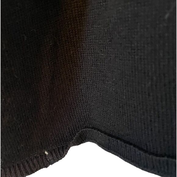 Woman Within Black Sleeveless‎ Sweater, Size 30/32 - Picture 3 of 3